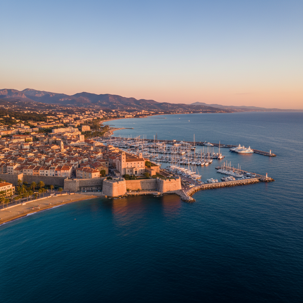 Private jet charter to Antibes