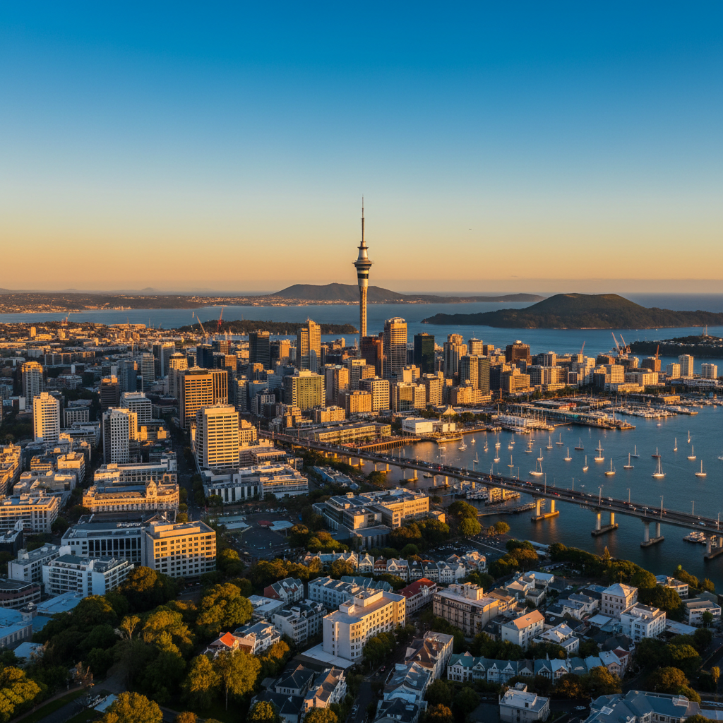 Private jet charter to Auckland
