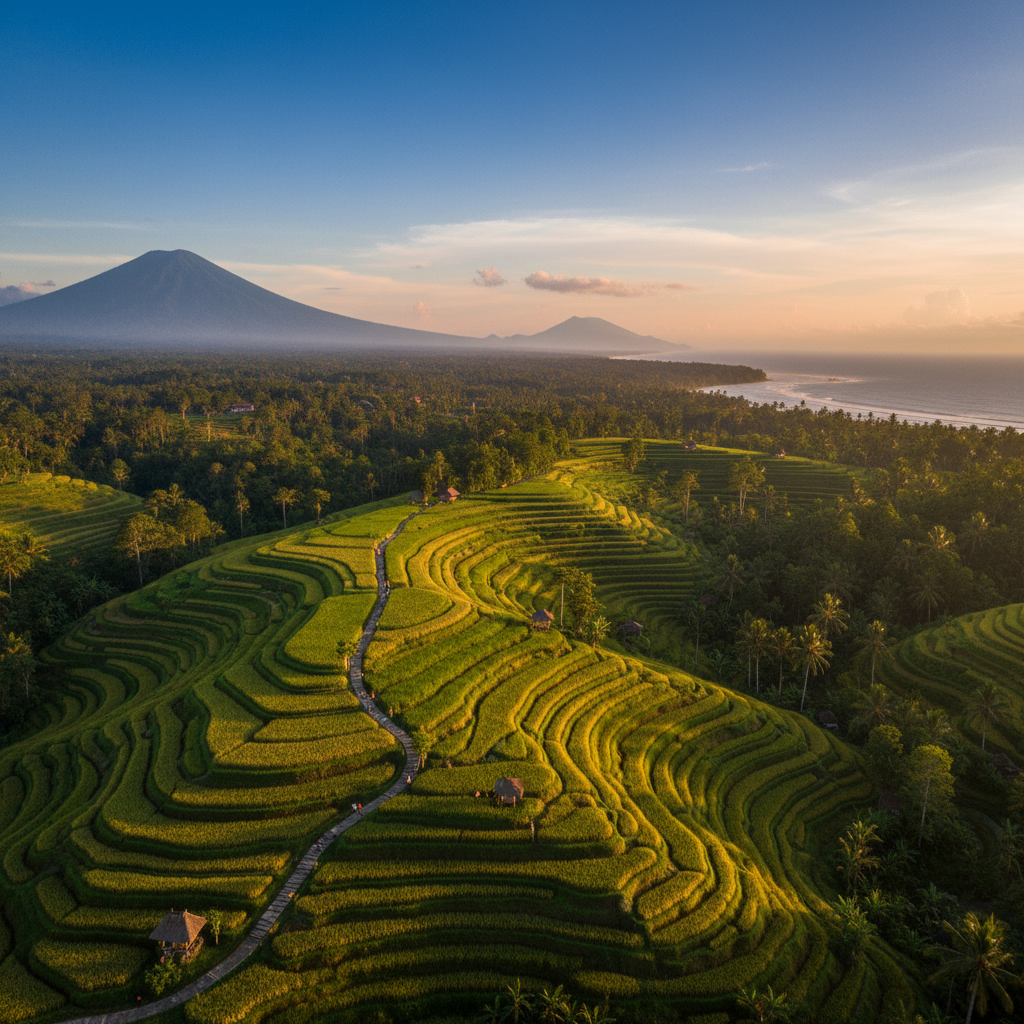 Private jet charter to Bali