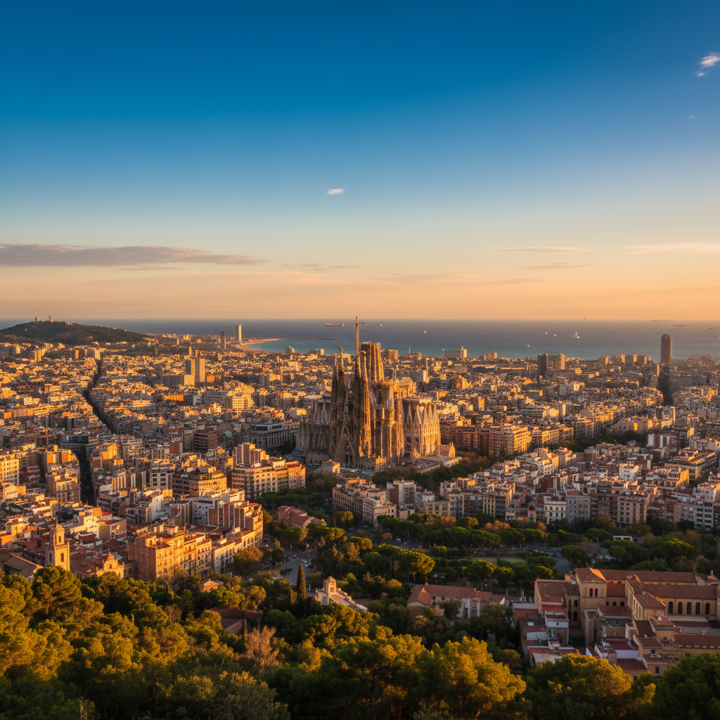 Private jet charter to Barcelona
