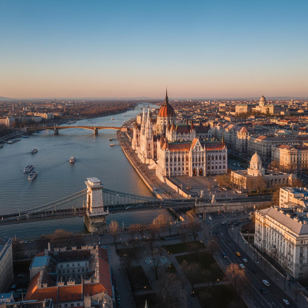 Private jet charter to Budapest