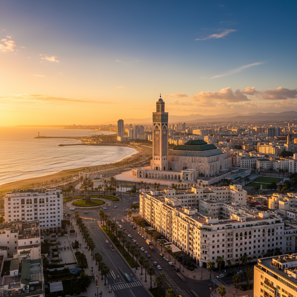 Private jet charter to Casablanca
