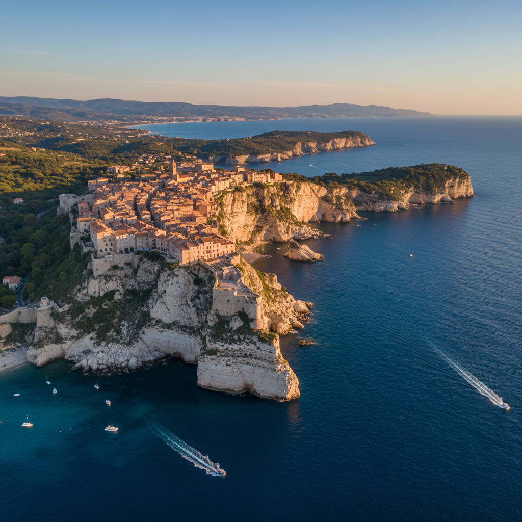 Private jet charter to Corsica