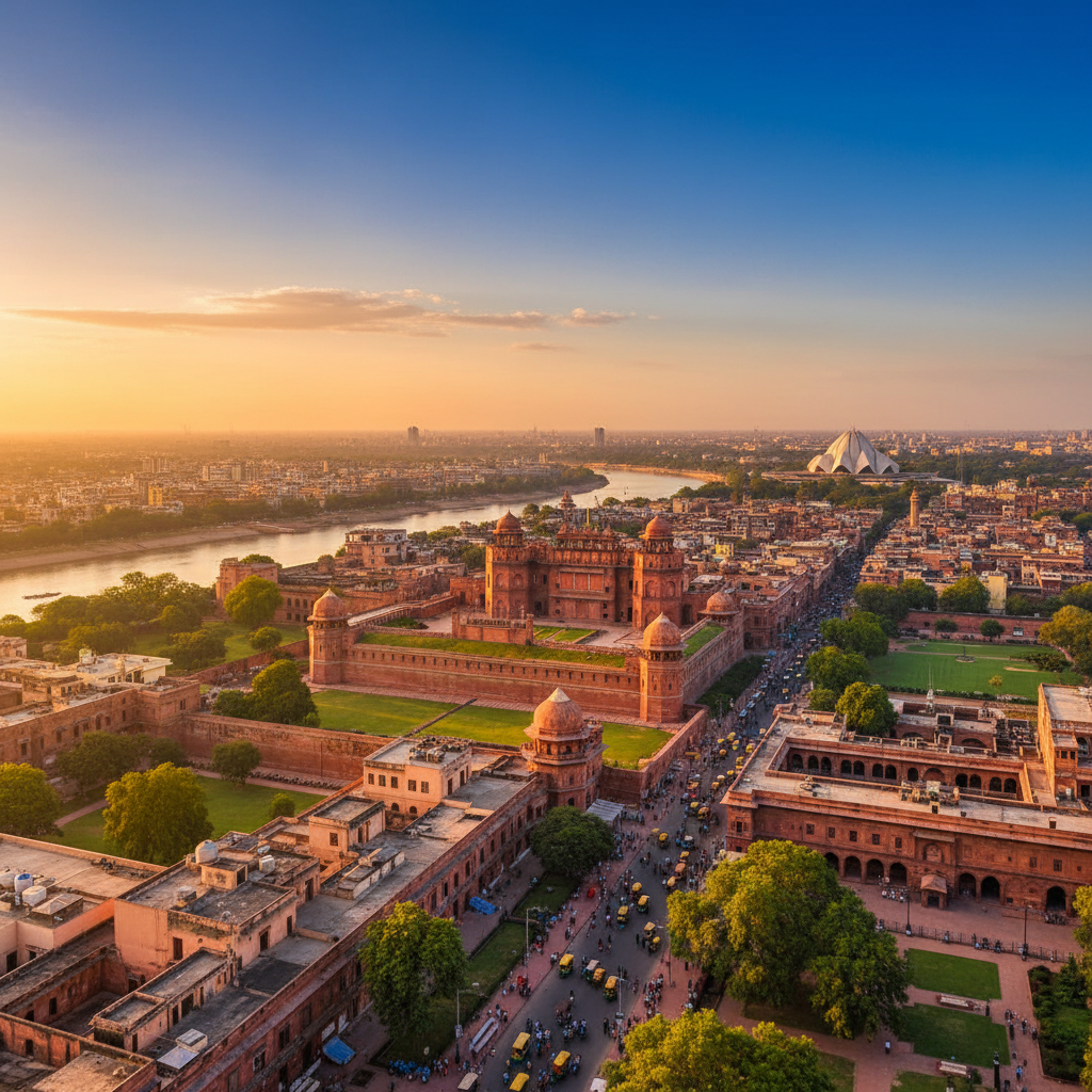 Private jet charter to Delhi