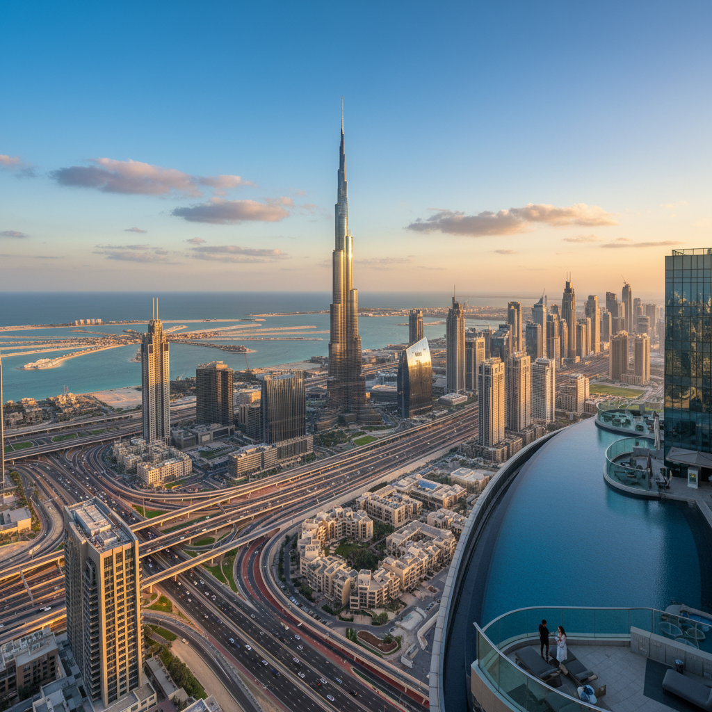 Private jet charter to Dubai