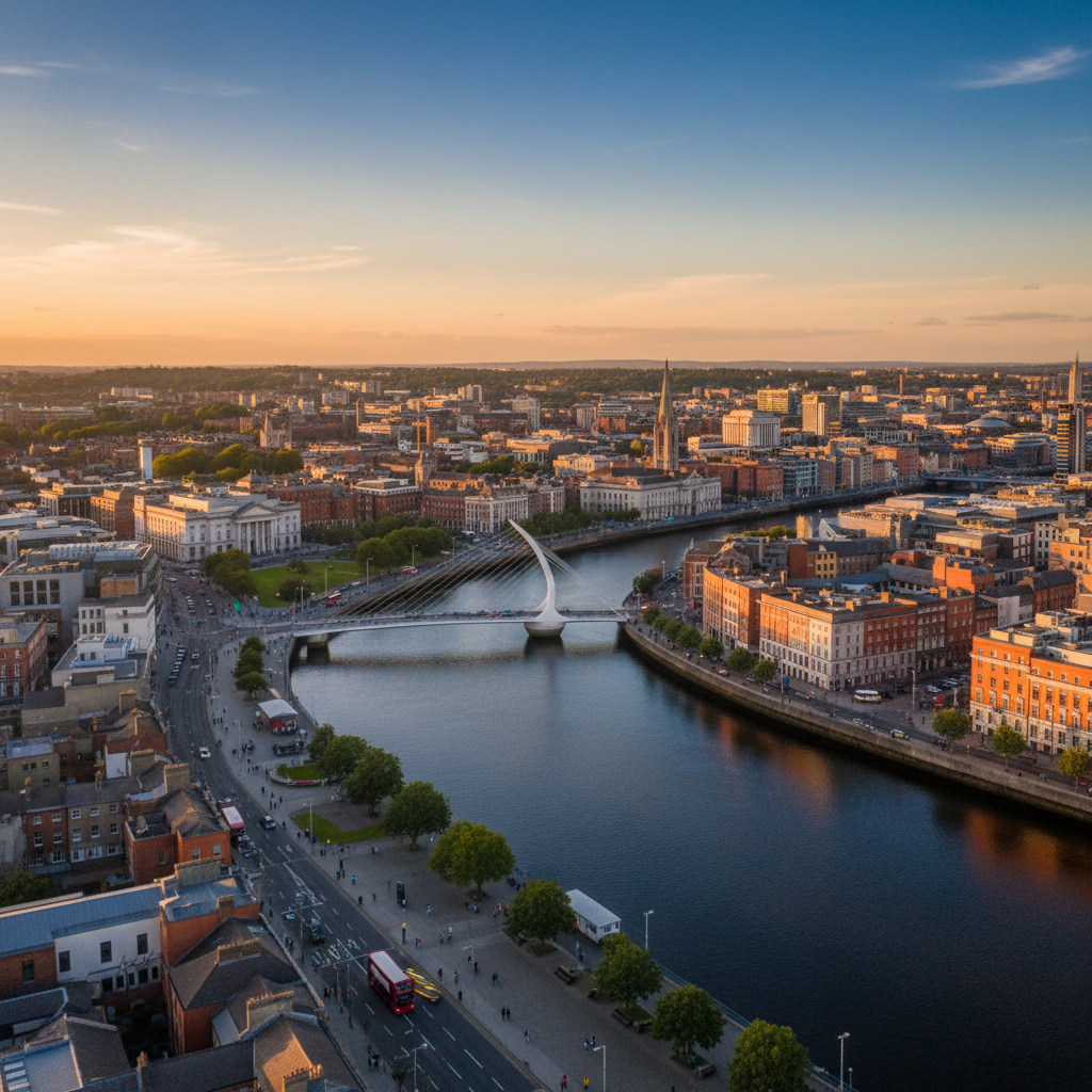 Private jet charter to Dublin