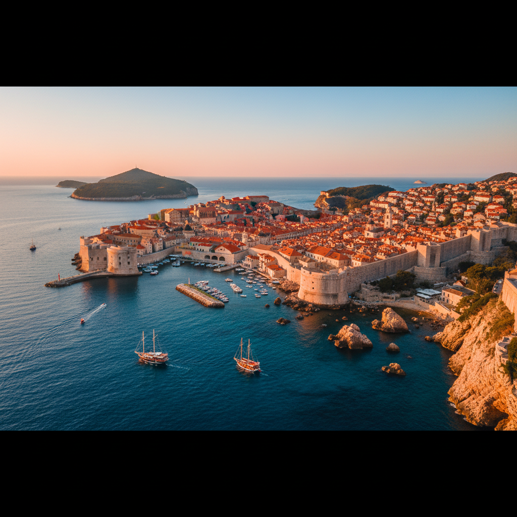 Private jet charter to Dubrovnik