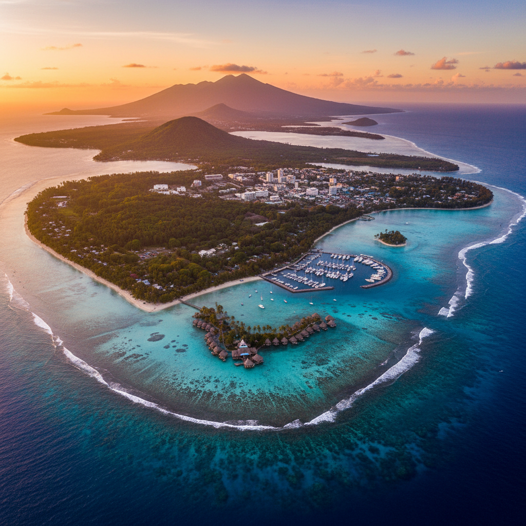 Private jet charter to Fiji