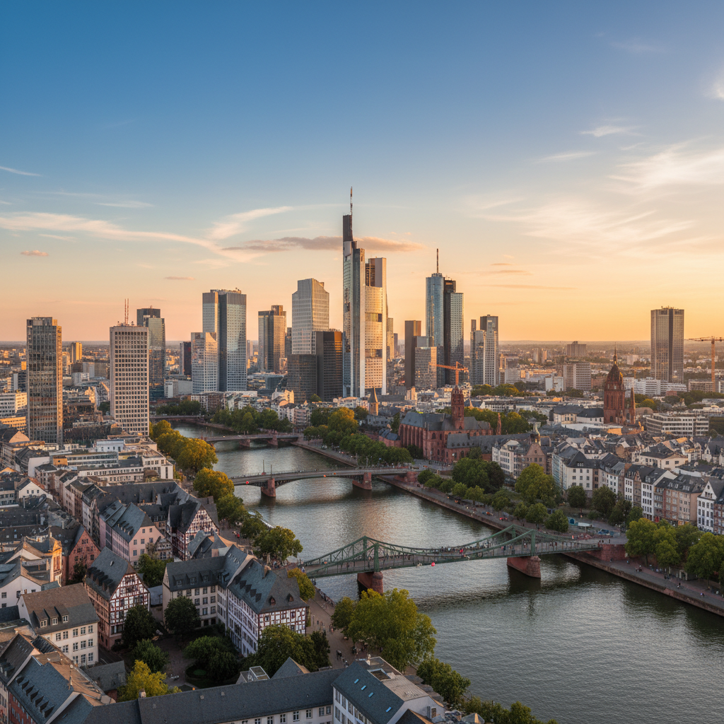 Private jet charter to Frankfurt