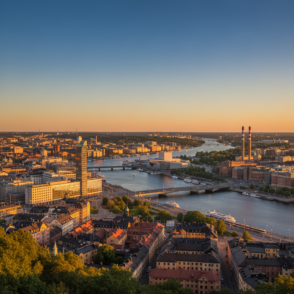Private jet charter to Gothenburg