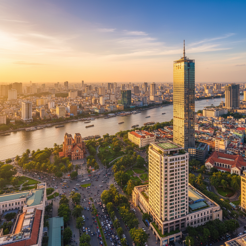 Private jet charter to Ho Chi Minh City