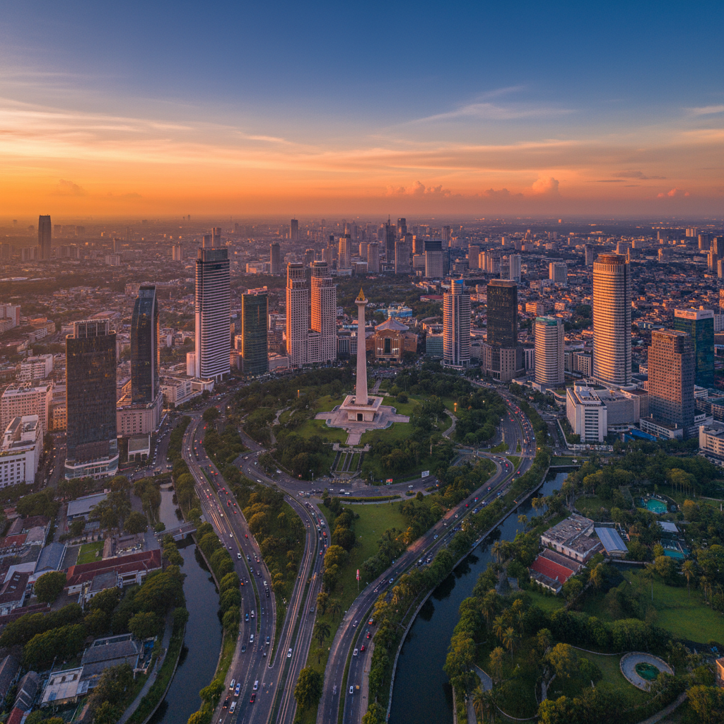 Private jet charter to Jakarta