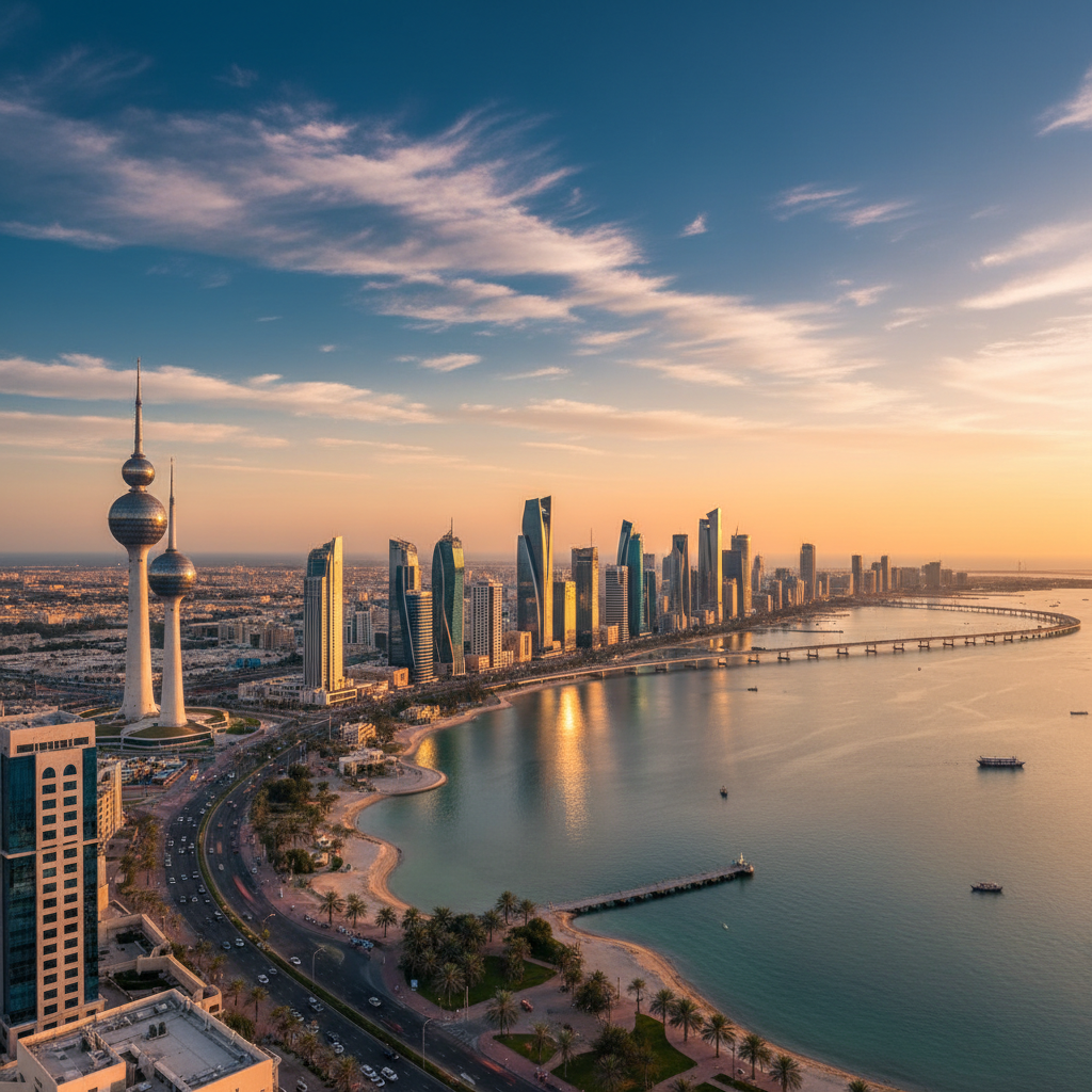 Private jet charter to Kuwait City