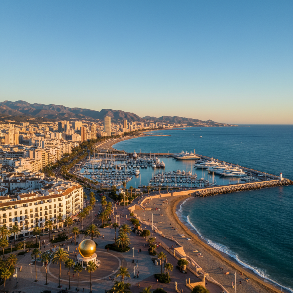 Private jet charter to Marbella