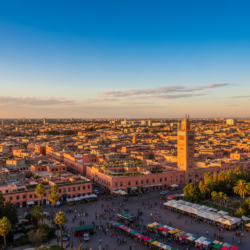 Private jet charter to Marrakech