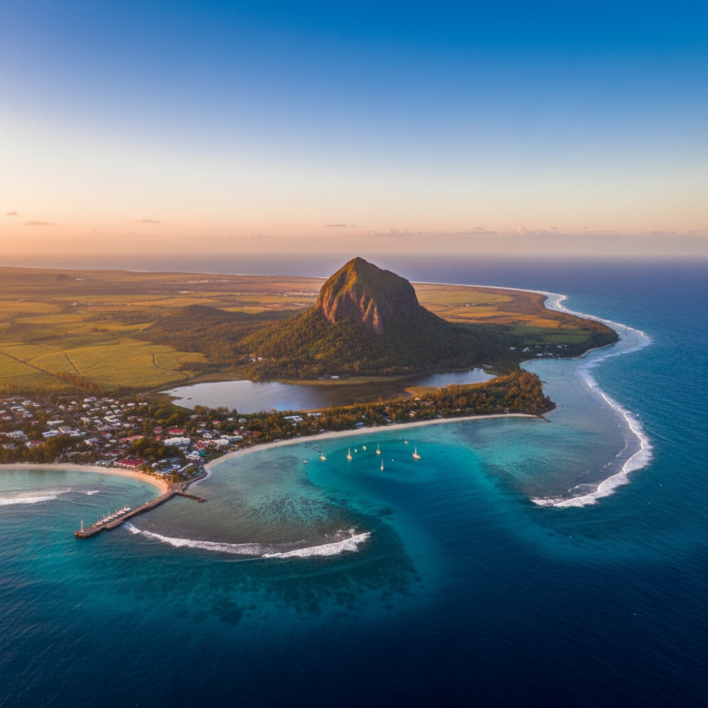 Private jet charter to Mauritius