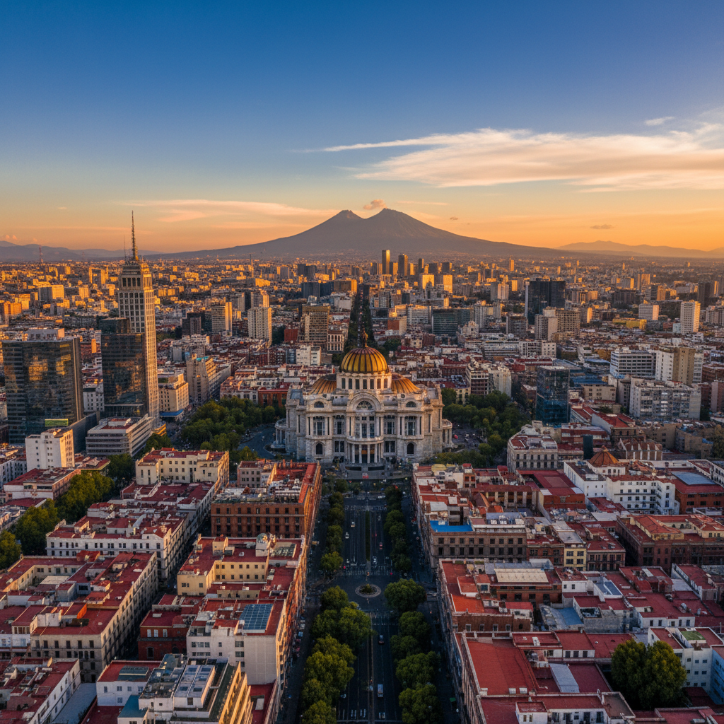 Private jet charter to Mexico City