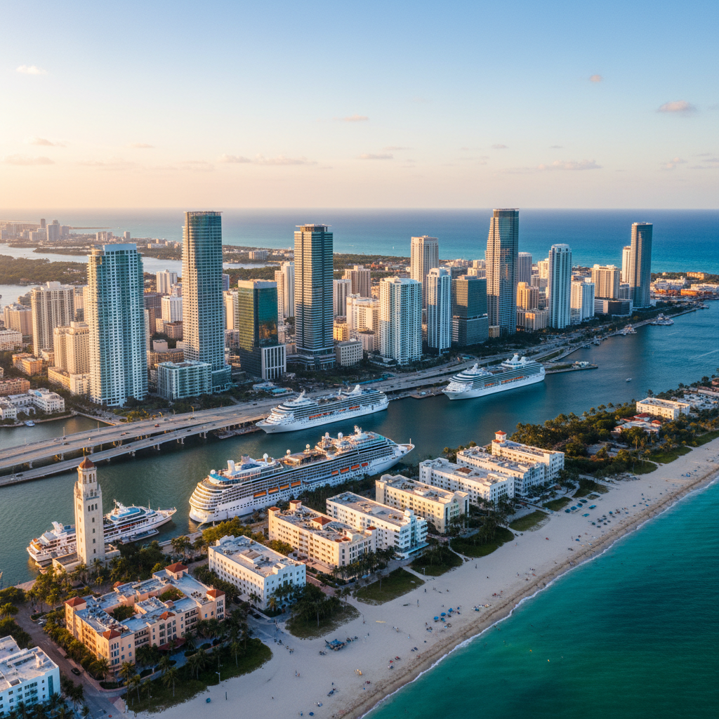 Private jet charter to Miami