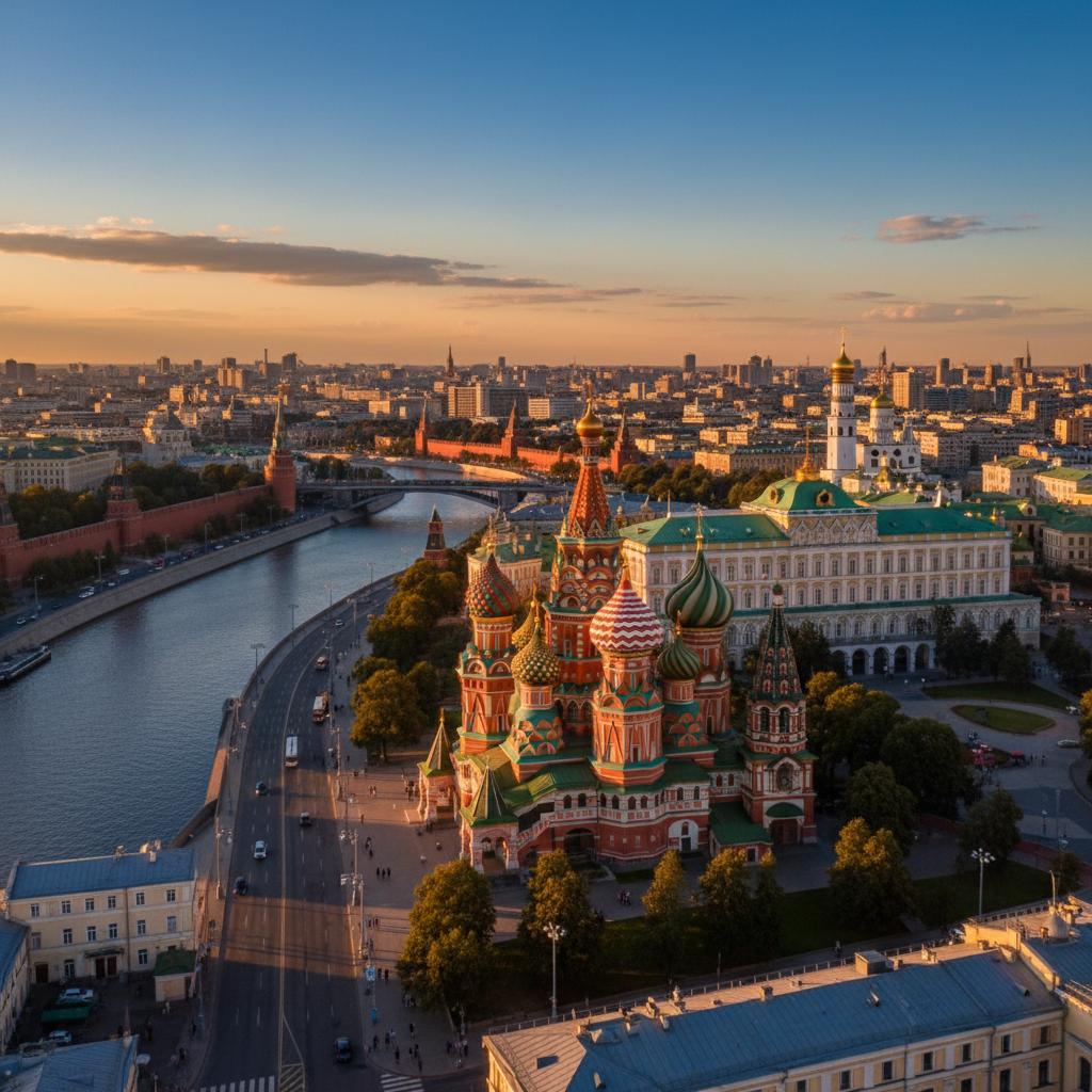 Private jet charter to Moscow