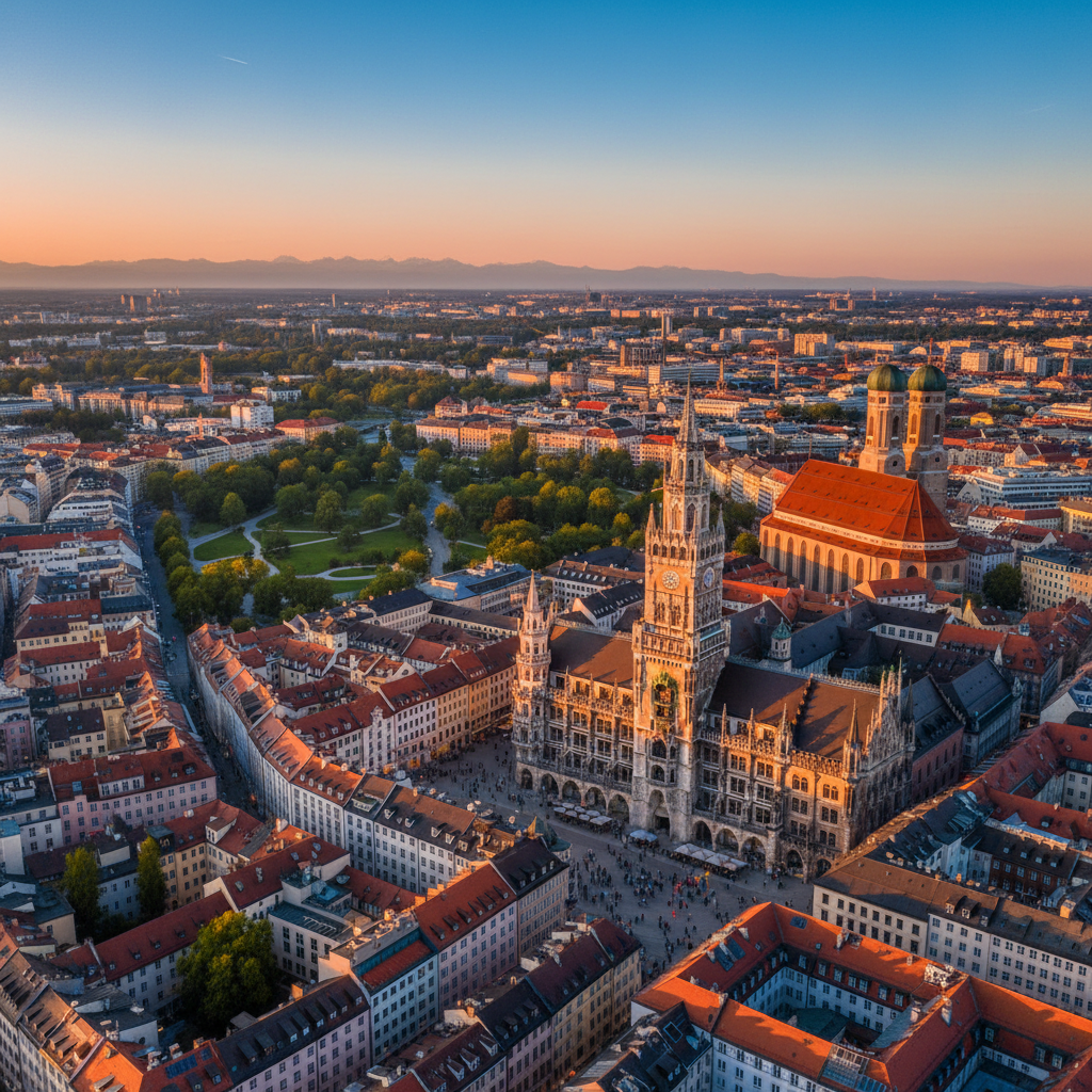 Private jet charter to Munich