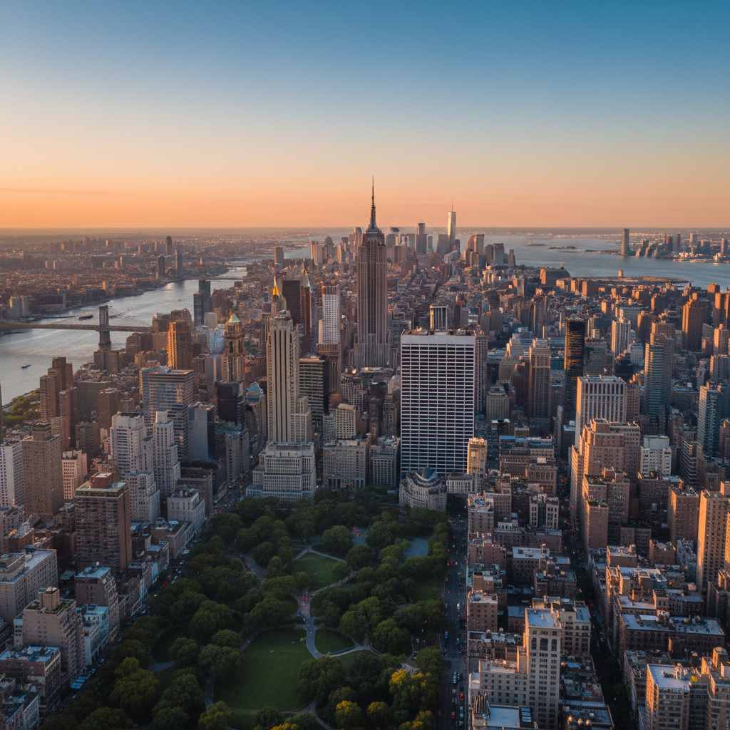 Private jet charter to New York