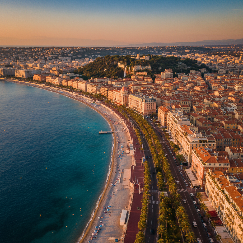 Private jet charter to Nice
