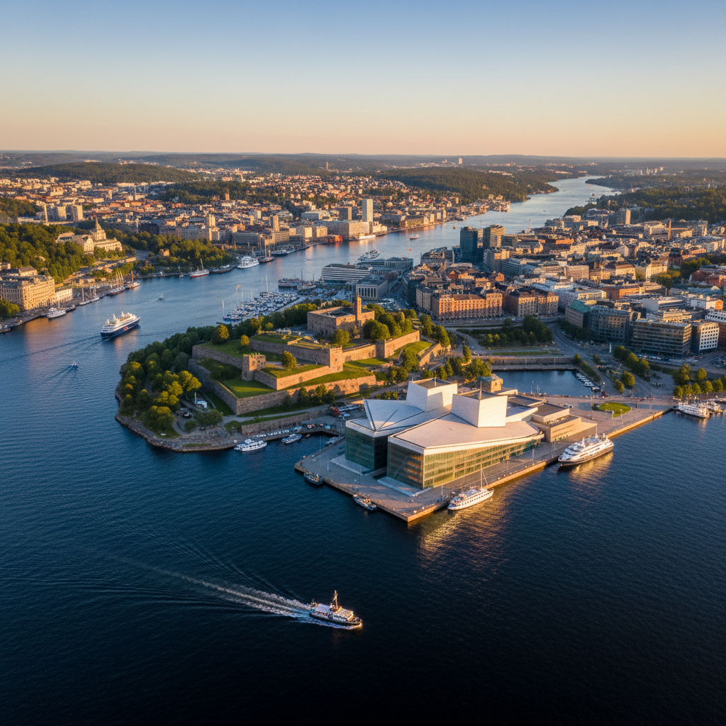 Private jet charter to Oslo