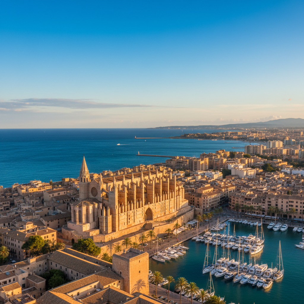 Private jet charter to Palma de Mallorca