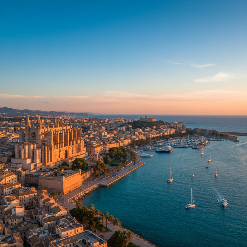 Private jet charter to Palma de Mallorca