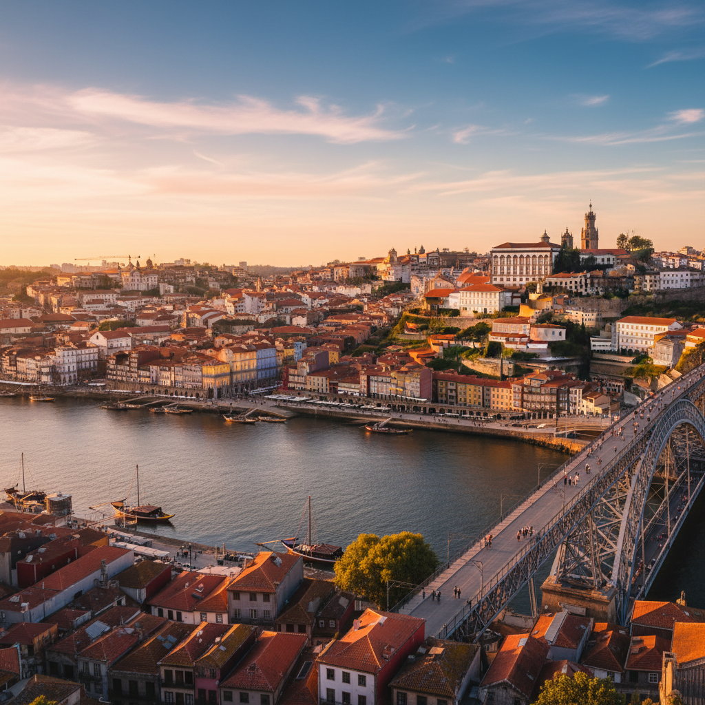 Private jet charter to Porto