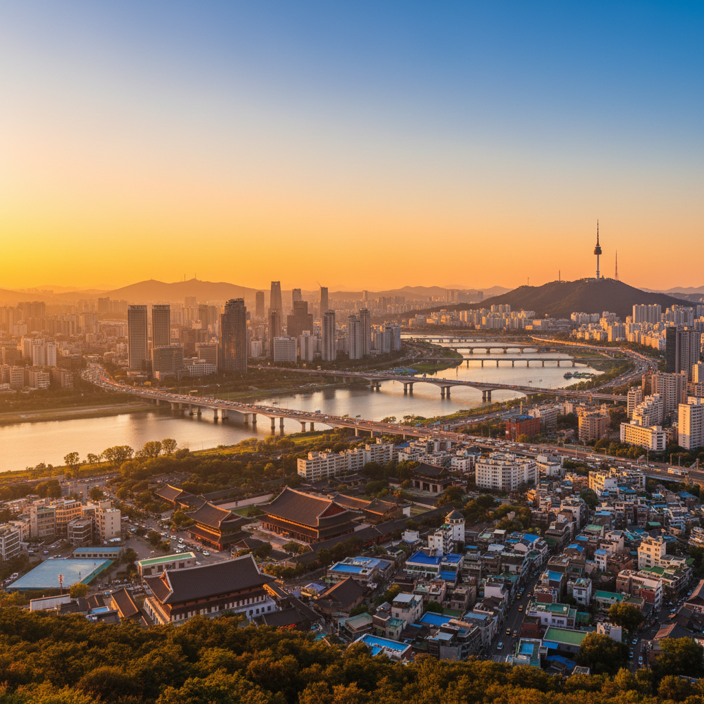 Private jet charter to Seoul