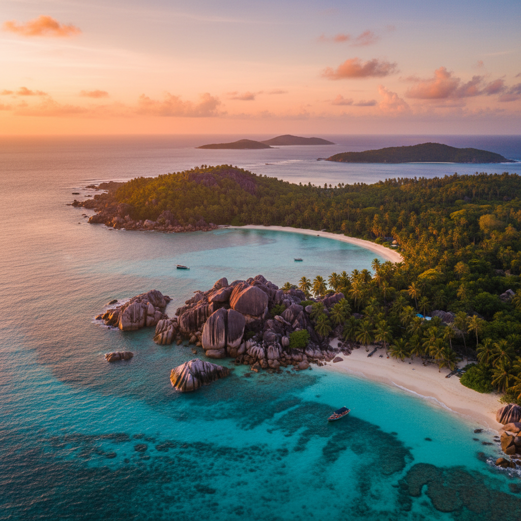 Private jet charter to Seychelles