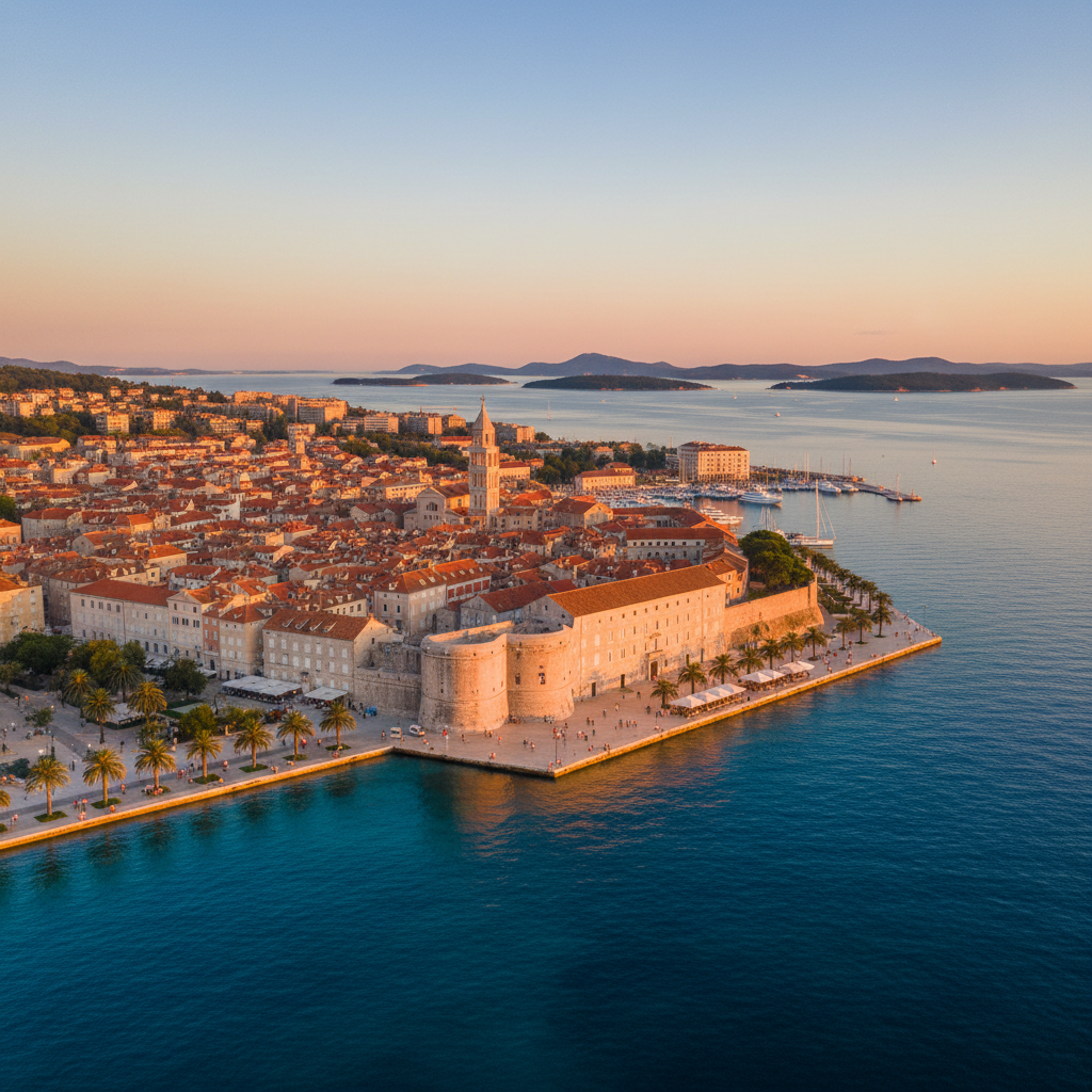 Private jet charter to Split
