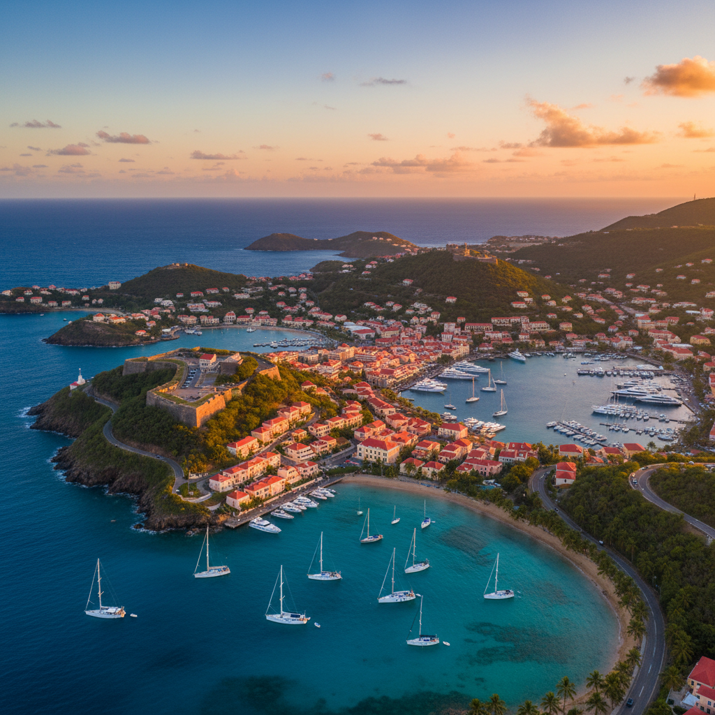 Private jet charter to St. Barths
