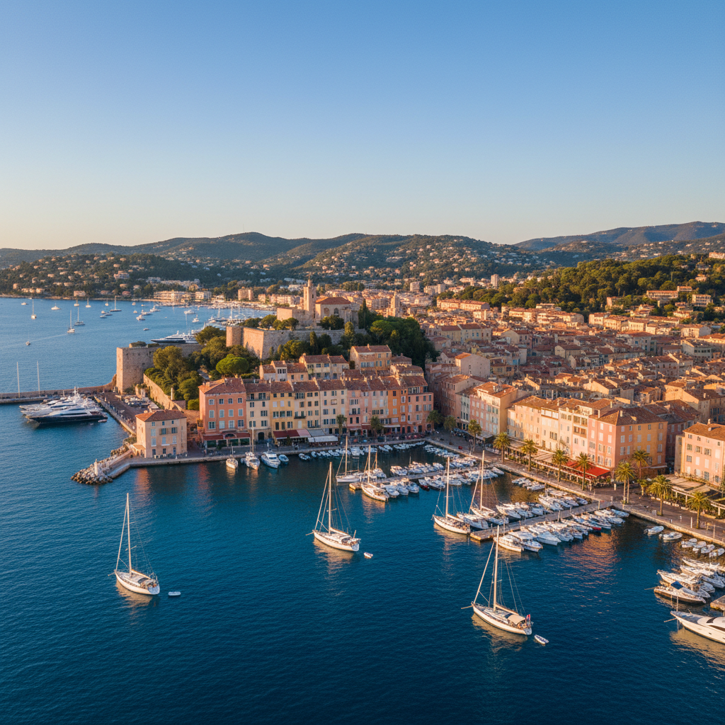 Private jet charter to Saint-Tropez