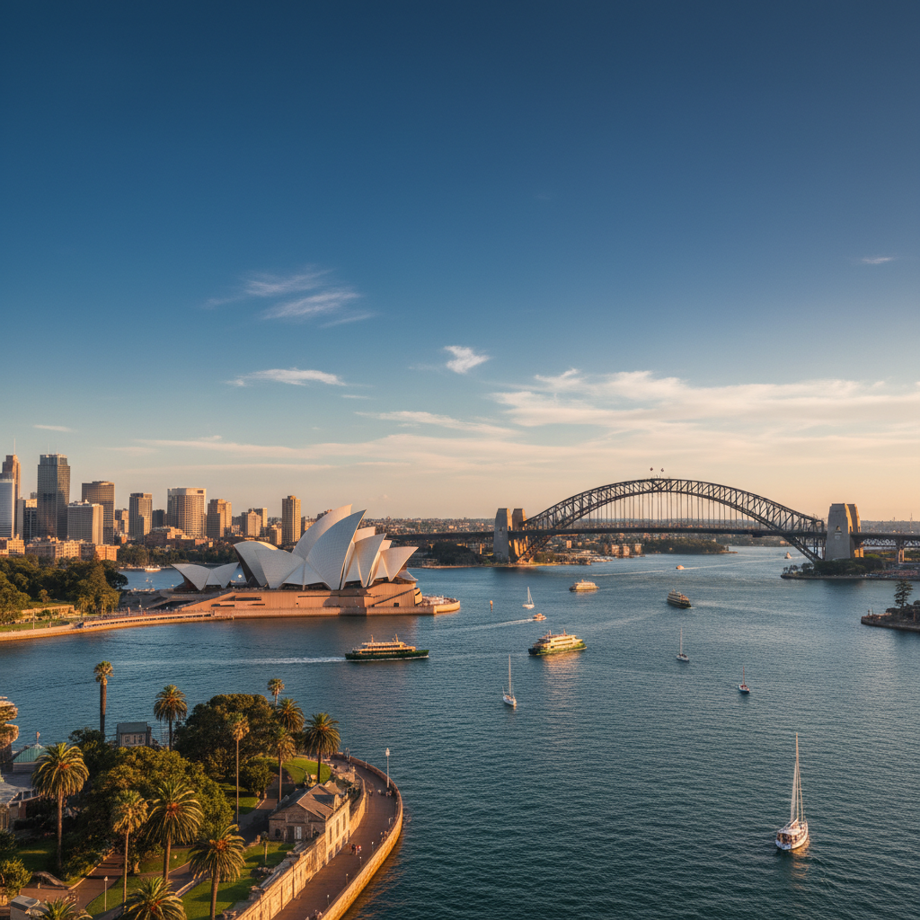 Private jet charter to Sydney