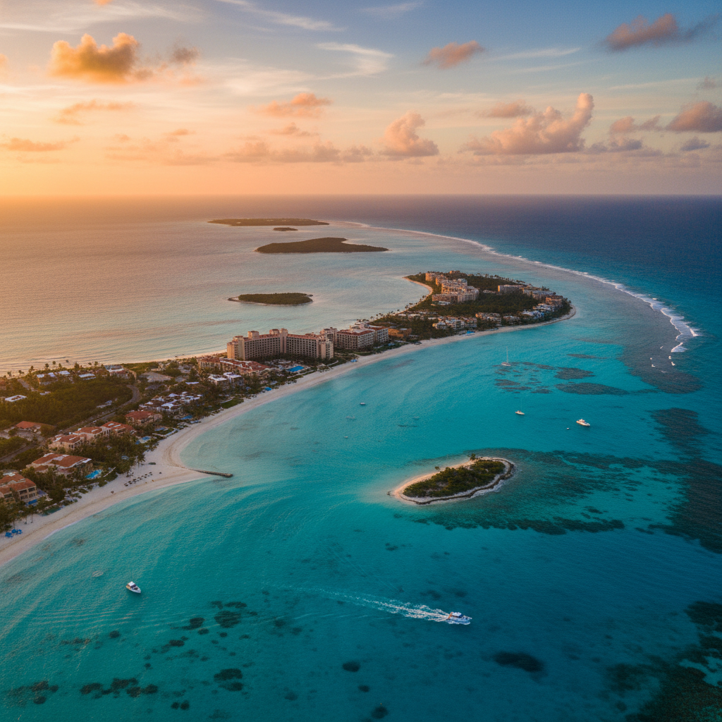 Private jet charter to Turks and Caicos