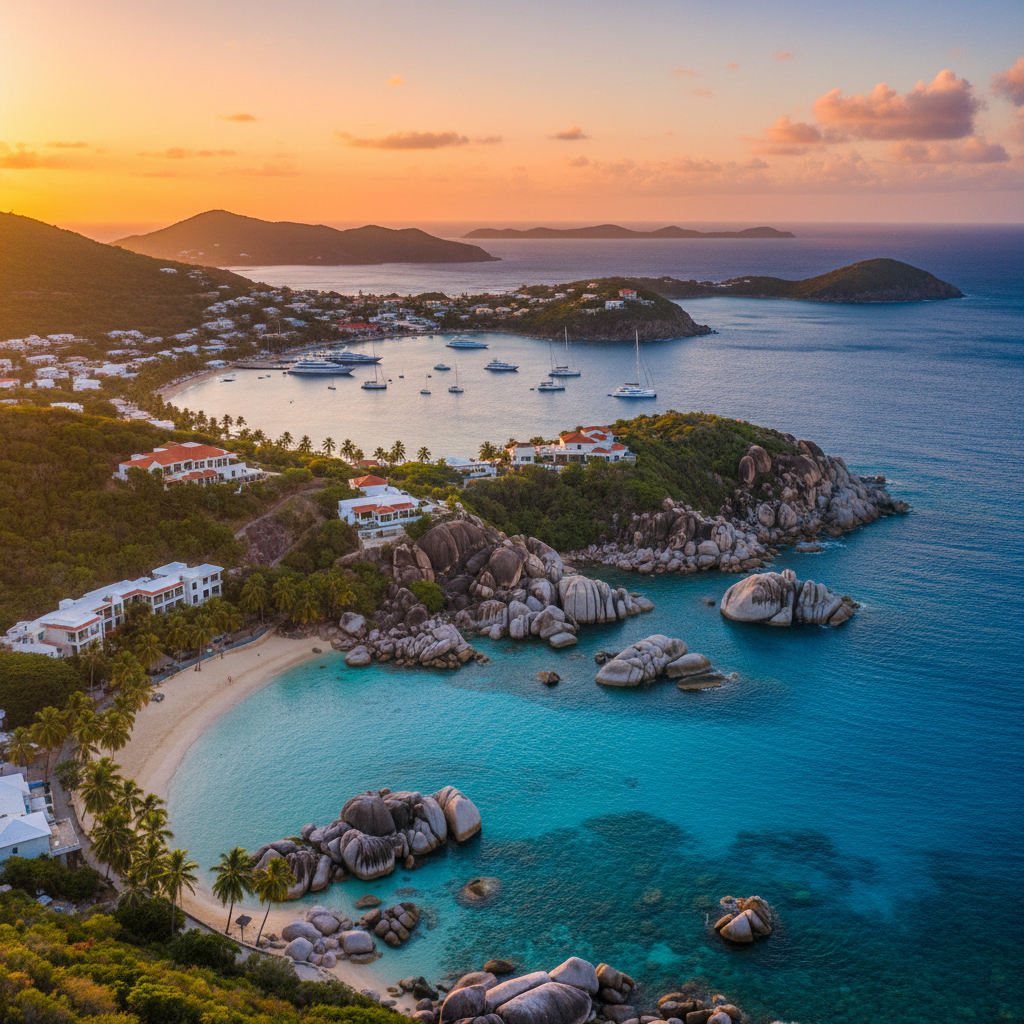 Private jet charter to Virgin Gorda