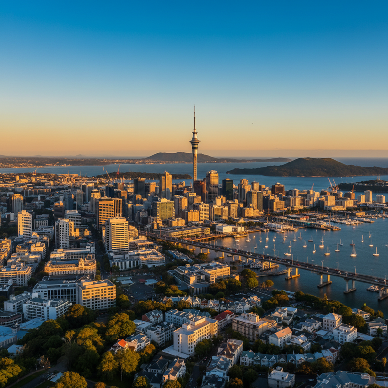 Private jet charter to Auckland