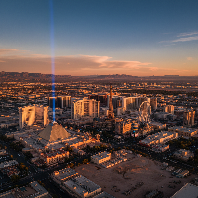 Private jet charter to Las Vegas
