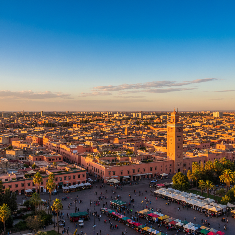 Private jet charter to Marrakech