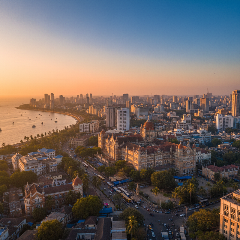 Private jet charter to Mumbai