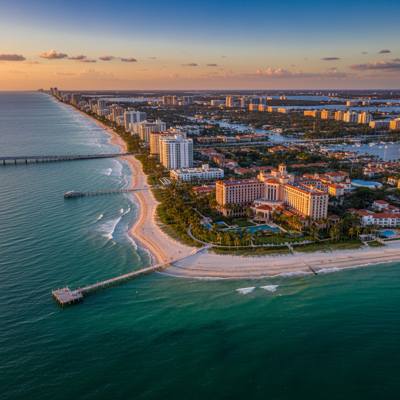 Private jet charter to Palm Beach
