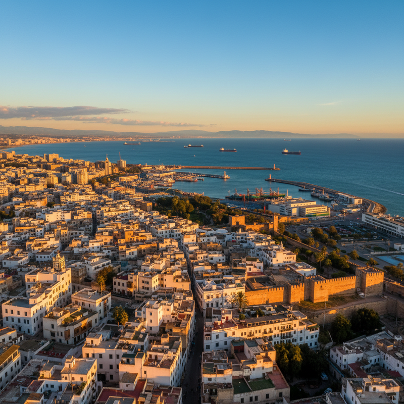 Private jet charter to Tangier