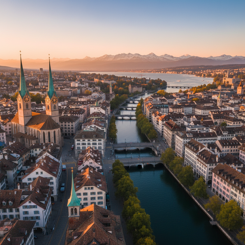 Private jet charter to Zurich